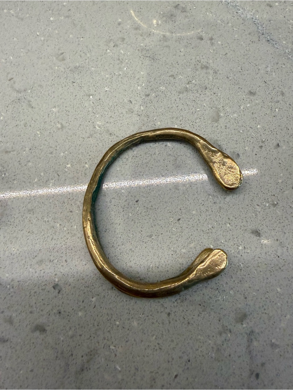 Gold Open Cuff Bracelet for Women